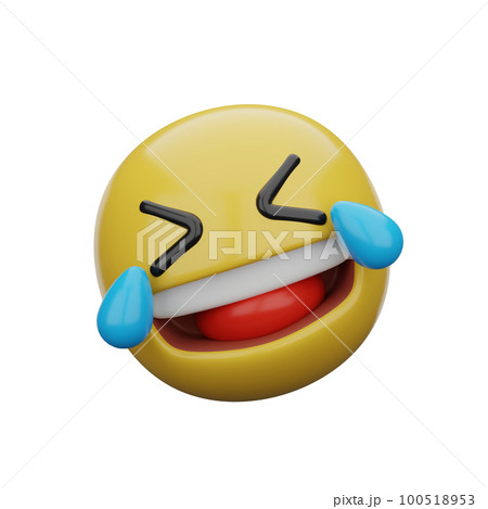 3d emoji Rolling on the Floor Laughing 100518953