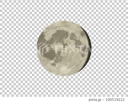 月(月齢16)十六夜月 月(月齢16)十六夜月 100519222