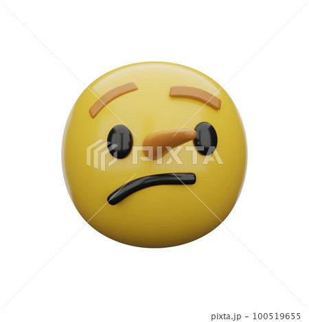 3d emoji Lying Face 3d emoji Lying Face 100519655