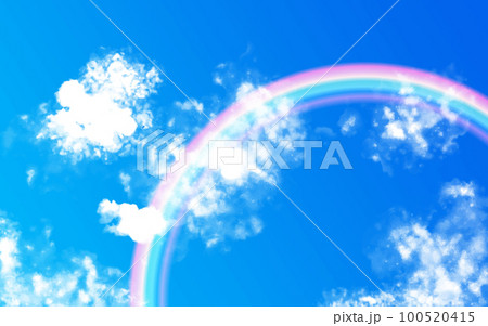 青空と虹と雲11 静かな空 青空と虹と雲11 静かな空 100520415