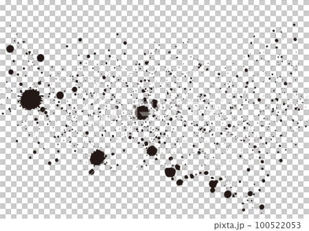 動かせる! デザイナー用 ベクターグランジ インク跳ね テキストなし 動かせる! デザイナー用 ベクターグランジ インク跳ね テキストなし 100522053