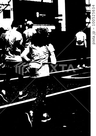 マラソンランナー 100525634