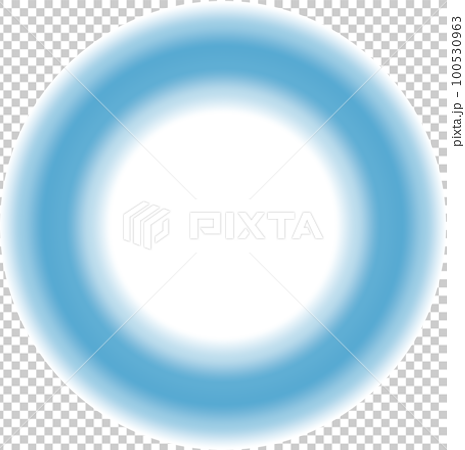 発光する球体　青 100530963