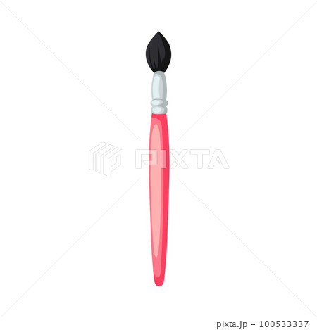 work artist paint brush cartoon vector illustration work artist paint brush cartoon vector illustration 100533337