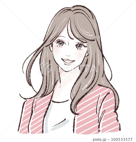 女性,女の子,人物,ファッション,美容,ヘアスタイル,メイク,ポーズ,ダイエット,エステ,美しさ,可 100533577