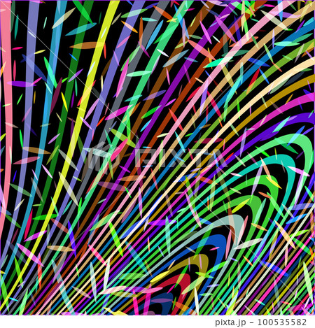 Abstract colorful background. Abstraction of bright elements in modern style. Element for design. Abstract colorful background. Abstraction of bright elements in modern style. Element for design. 100535582