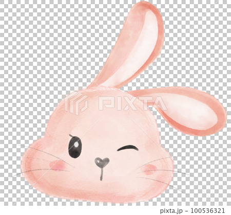 cute sweet kawaii happy smile baby bunny rabbit watercolour cartoon kid animal spring Easter egg cute sweet kawaii happy smile baby bunny rabbit watercolour cartoon kid animal spring Easter egg 100536321