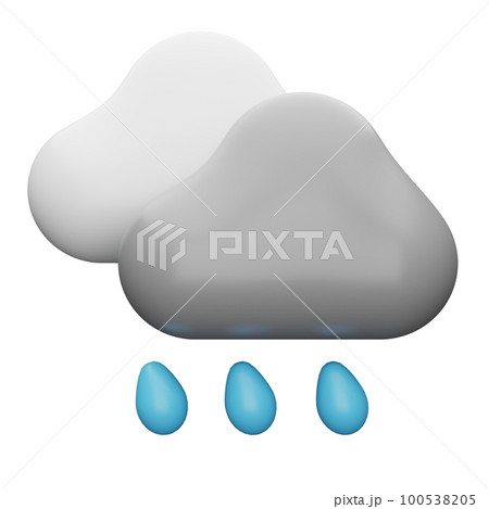 3d rendering weather icon concept isolated 3d rendering weather icon concept isolated 100538205