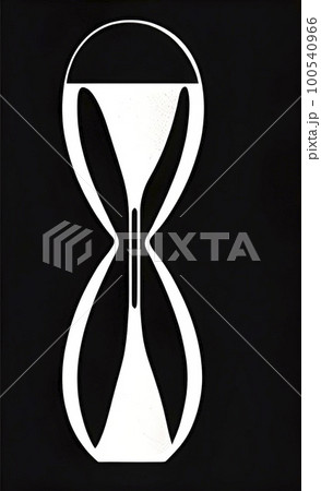 hourglass or sandglass for time management in business hourglass or sandglass for time management in business 100540966