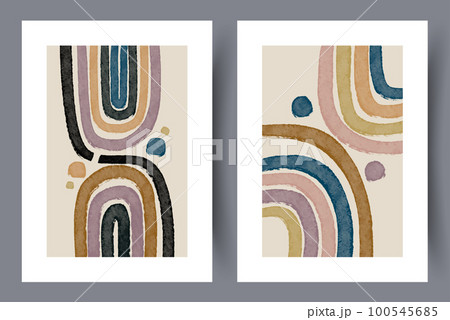 Abstract figures scandinavian geometry wall art print Abstract figures scandinavian geometry wall art print 100545685