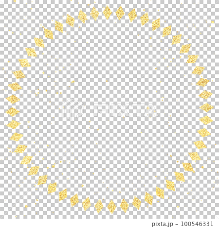 Lame Glitter_Frame_Circular 100546331
