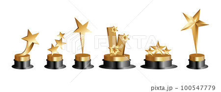 Award ceremony. Award figurine vector. Award ceremony. Award figurine vector. 100547779