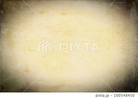 Paper vintage background with antique frame with dark vignette with dirt and scratches. Frame for an old photo. Paper vintage background with antique frame with dark vignette with dirt and scratches. Frame for an old photo. 100548450