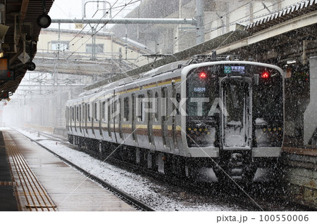 冬の宇都宮線E131系（3両編成：宇都宮⇔黒磯） 100550006