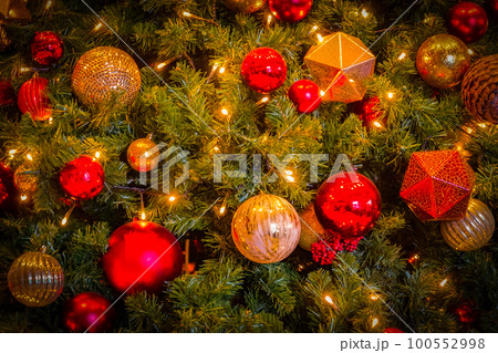 クリスマスツリーの装飾 100552998