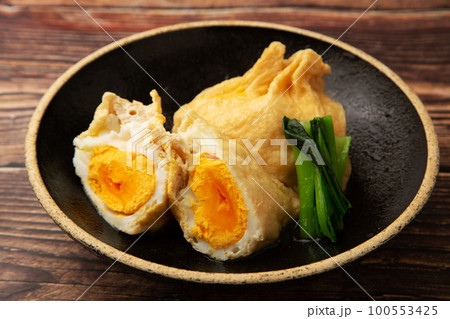 卵の袋煮 100553425