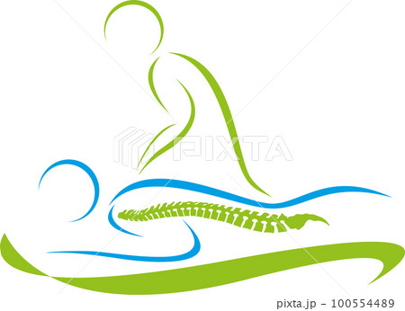 Orthopedics, physical therapy, massage, chiropractor, background, logo 100554489