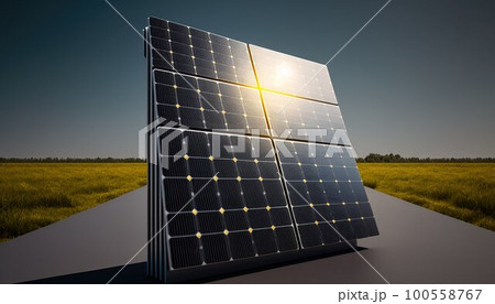 solar panels, solar power plant. Alternative source of electricity. Solar farm. solar panels, solar power plant. Alternative source of electricity. Solar farm. 100558767