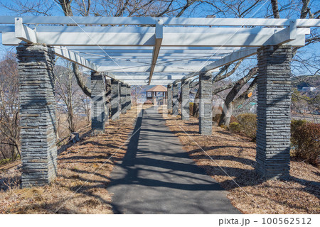 荒神山展望台へと続く道【上伊那郡辰野町】 100562512