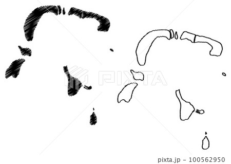 Tetiaroa island (France, French Republic, Pacific Ocean, Society Islands Archipelago, French Polynesia) map vector illustration, scribble sketch Tetiaroa map Tetiaroa island (France, French Republic, Pacific Ocean, Society Islands Archipelago, French Polynesia) map vector illustration, scribble sketch Tetiaroa map 100562950