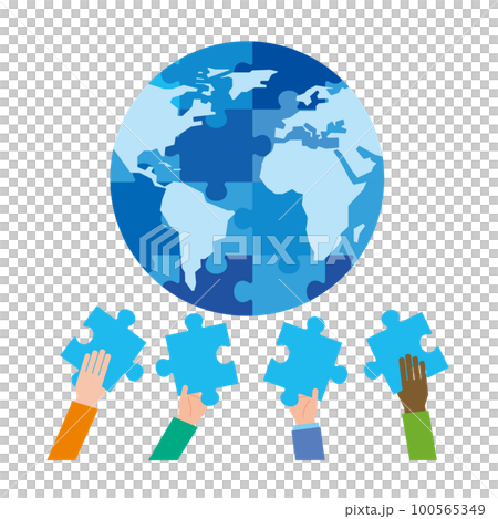 Image illustration of global environmental protection 100565349