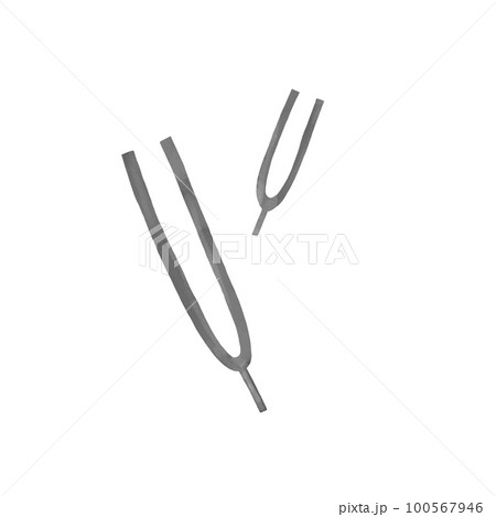 ピアノの調律道具の音叉 ピアノの調律道具の音叉 100567946