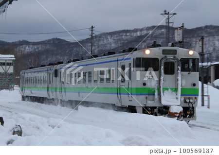 冬の石北本線キハ40(旭川⇔遠軽) 冬の石北本線キハ40(旭川⇔遠軽) 100569187