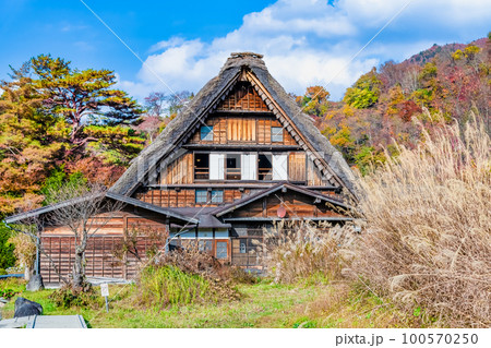 秋の白川郷 和田家 秋の白川郷 和田家 100570250