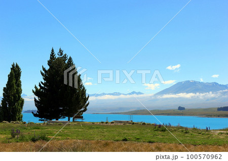 ニュージーランド_テカポ湖322 ニュージーランド_テカポ湖322 100570962