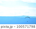 空を飛ぶグライダー 100571798