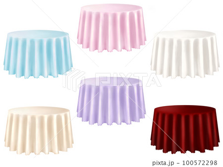 テーブルクロス 6色 テーブル 円卓  100572298