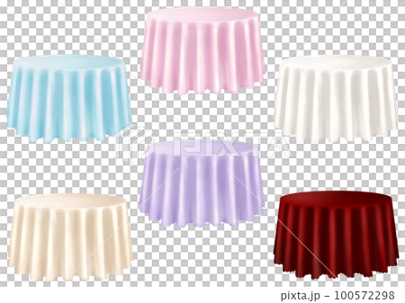 テーブルクロス 6色 テーブル 円卓  100572298