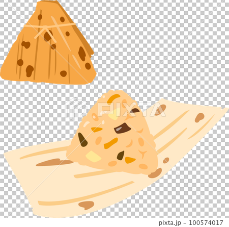 竹の皮で包んだ中華ちまき 100574017