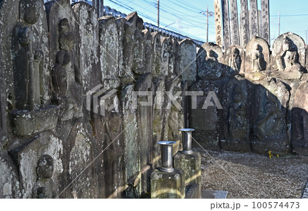 川口散歩:西光院 真言宗豊山派 寛永二十年銘山王二十一仏庚申塔 川口市 川口散歩:西光院 真言宗豊山派 寛永二十年銘山王二十一仏庚申塔 川口市 100574473