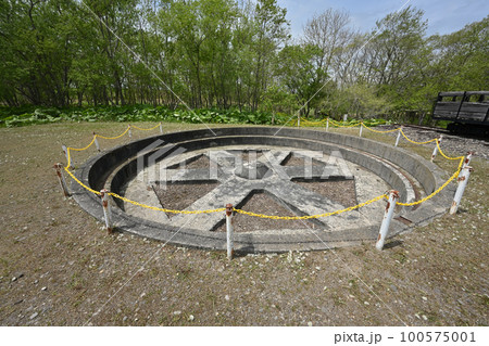 旧別海村営軌道奥行臼停留所転車台 旧別海村営軌道奥行臼停留所転車台 100575001