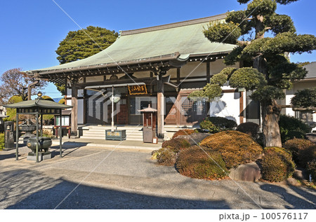 川口散歩：西光院　真言宗豊山派　本堂　川口市 100576117