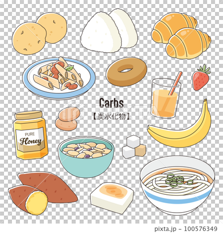 碳水化合物食物套裝 100576349