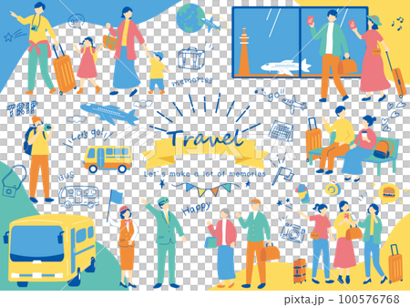 People who enjoy traveling 100576768