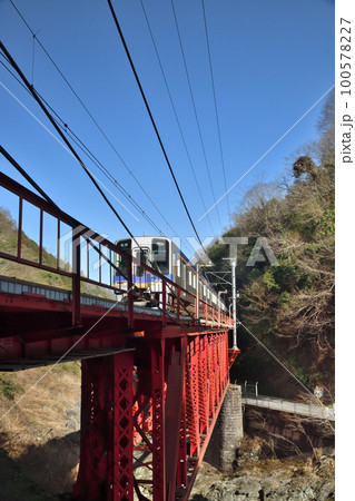 南海高野線丹生川橋梁　【和歌山県九度山町】 100578227