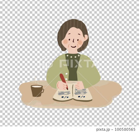 寫日記的婦女 100580565