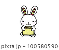 空飛ぶスターうさぎ_メッセージ 100580590