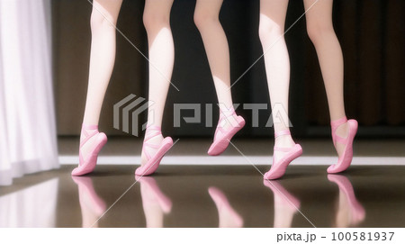 バレリーナの脚 バレリーナの脚 100581937