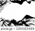 墨の背景 100583489