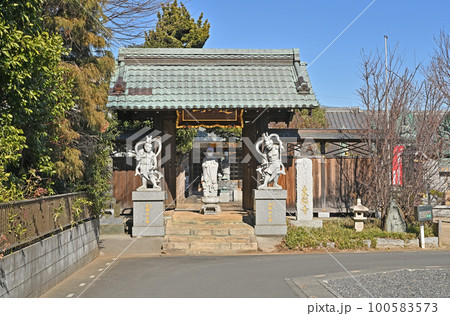 川口散歩:東福寺 真言宗豊山派 山門 川口市 川口散歩:東福寺 真言宗豊山派 山門 川口市 100583573