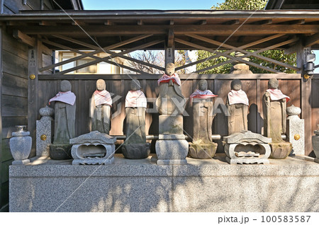 川口散歩：東福寺  真言宗豊山派　六地蔵尊　川口市 100583587