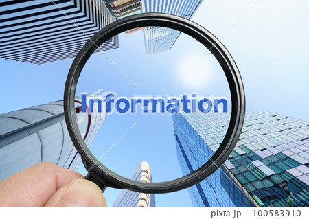 情報を調べるイメージ 情報を調べるイメージ 100583910