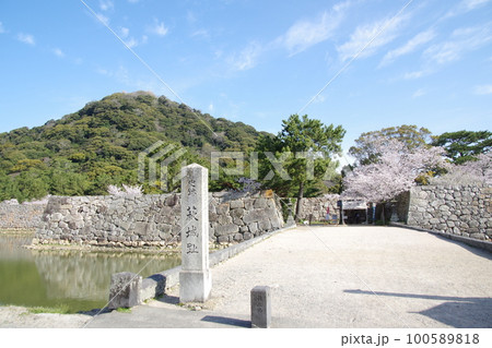 萩城 石碑 100589818