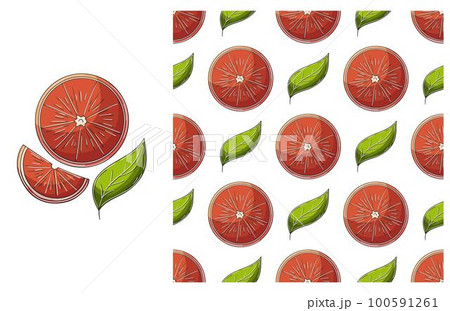 Seamless pattern for kitchen, restaurant or shop. Set in hand draw style Seamless pattern for kitchen, restaurant or shop. Set in hand draw style 100591261