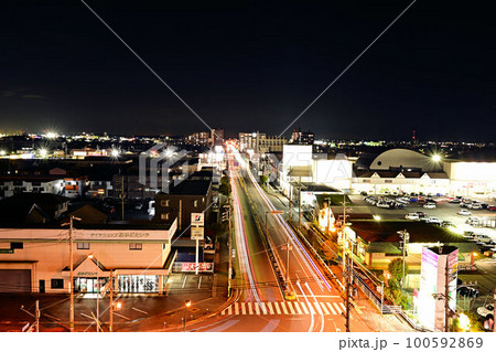 レーザービーム夜景 レーザービーム夜景 100592869