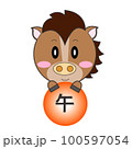 ピクスタ干支・午 100597054